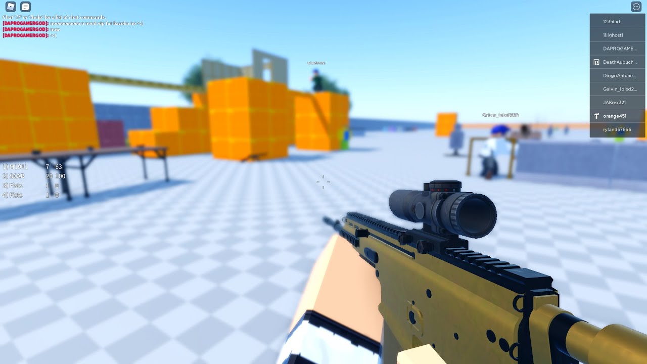 Roblox Gun System July 2020 YouTube