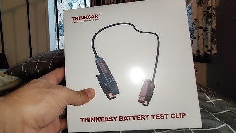 THINKEASY BLUETOOTH BATTERY TEST CLIPS