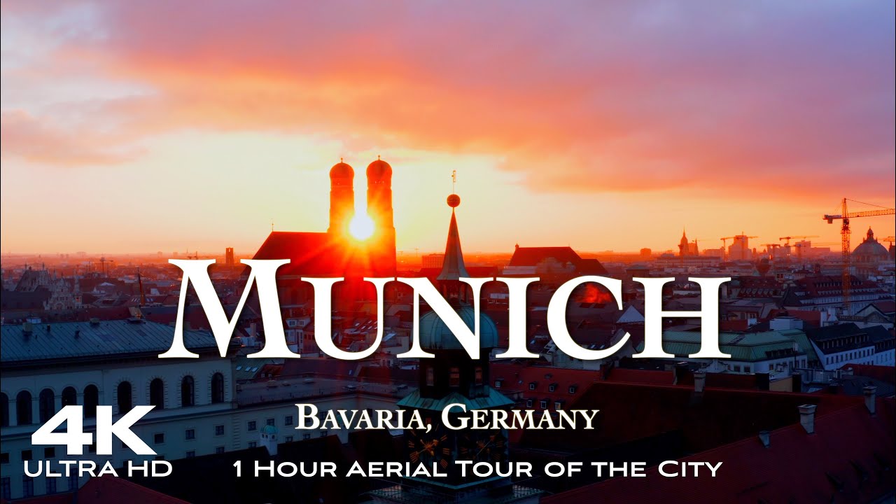  New Update  [4K] München Munich 2022 🇩🇪 1 Hour Drone Aerial Tour | Drohne Bavaria Bayern Germany Deutschland