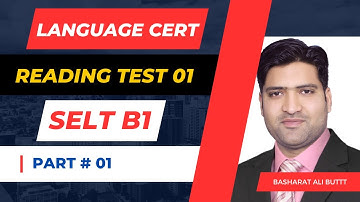 Language Cert Reading | Test 1| Part 1