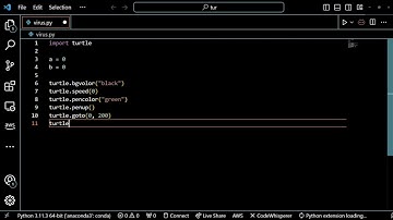 How to create virus using Python. #video #pythonprogramming #pythonforeveryone #program #videoshort