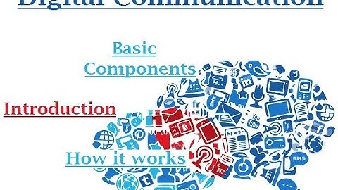 introduction to digital communication lecture 1