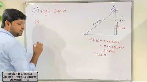 H C Verma - Work & Energy - Q 35