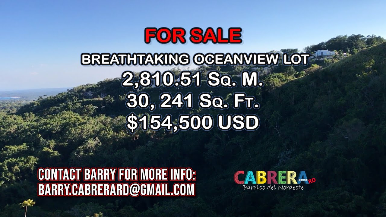 Real Estate for Sale 2,810.51 Sq. M. (30,241 Sq. Ft.) Oceanview Land