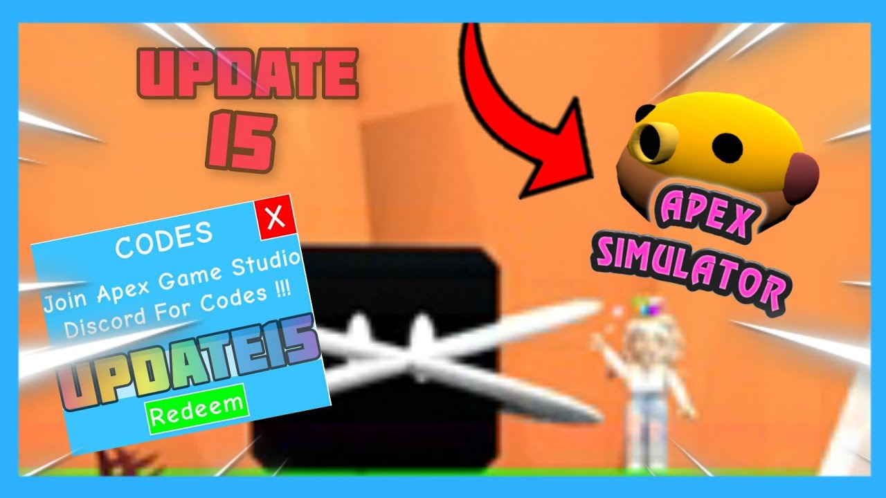 Apex Simulator Update 15 New Reward Pet And 2 New Codes YouTube