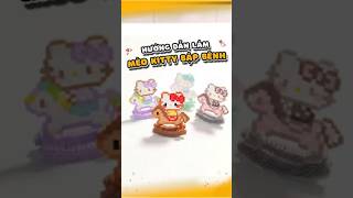 Hướng dẫn mèo Kitty cưỡi ngựa bập bênh #crafts #diy #beads