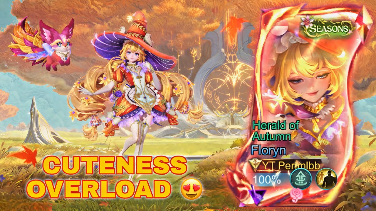 GACHA & REVIEW SKIN FLORYN AUTUMN SEASONS💛🧡