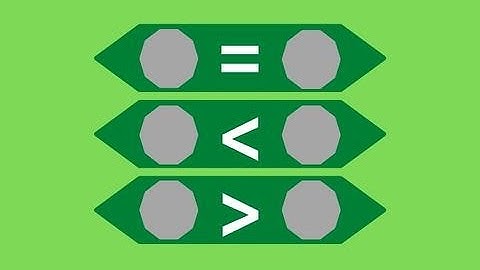 Cómo funcionan los operadores de comparación en mBlock / Scratch