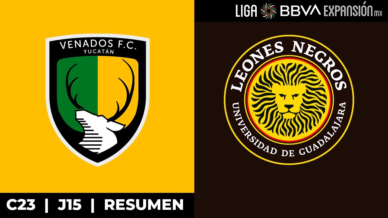 Emocionante Empate! | Resumen - Venados vs Leones Negros | Jornada 15 -  Clausura 2023 - YouTube