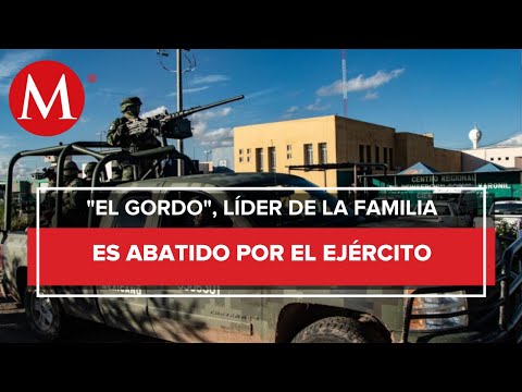 Ejército confirma abatimiento de "El Gordo", presunto jefe de sicarios de La Familia Michoacana