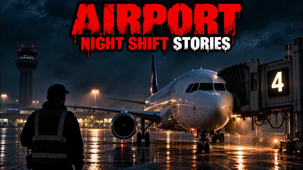 5 True Airport Night Shift Stories: Security Footage Showed No One There 📹🛫