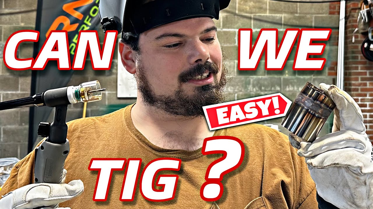 TIG WELD Stainless Steel as a Beginner YouTube