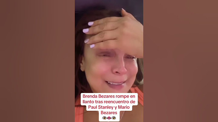 #brendabezares 😭 REACCIONA al encuentro #paulstanley y #mariobezares