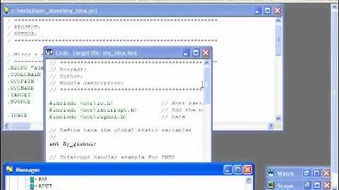 VMLAB simulator for AVR