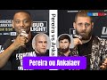 Jamahal Hill & Jiří Procházka donnent leur avis sur Pereira et Ankalaev |  Traduction en Français