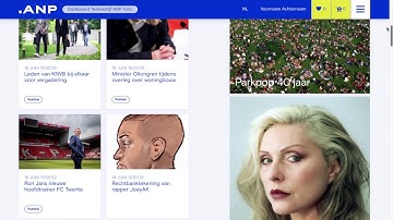 Uitlegvideo ANP Foto - Homepage