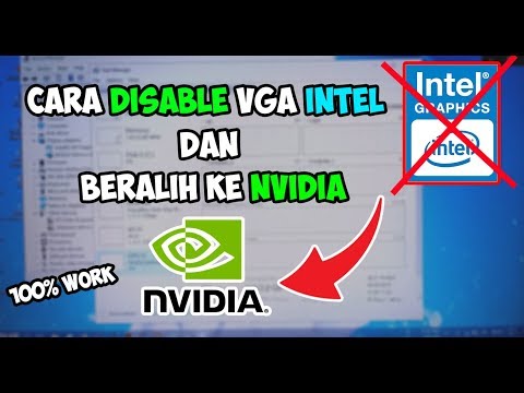 Video: Cara Beralih Ke Grafik Terintegrasi