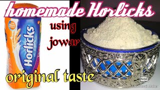 homemade Horlicks recipe in tamil | energy malt recipe | Horlicks using jowar | kambu malt recipe