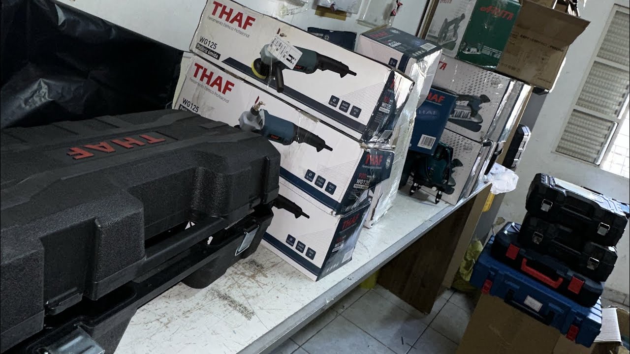 🚨MÁQUINAS USADAS 🚨POLITRIZ- NÍVEL A LASER - MARTELETE - MÁQUINA DE ASSENTAR PISO - REI DA SERRA COPO