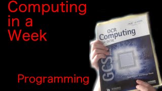 Programming | Computing in a Week: Part 7