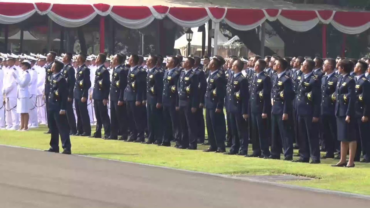 AKSI SELEBRASI PAJA TNI - POLRI  DI ISTANA MERDEKA TA 2019