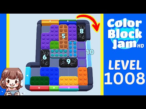 Color Block Jam Level 1008 walkthrough video preview