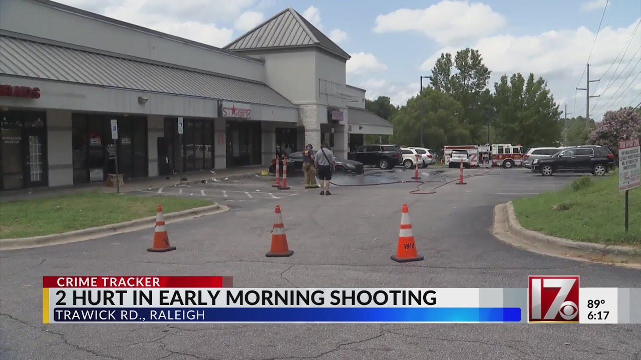2 injured in shooting on Trawick Road in Raleigh, police say - YouTube