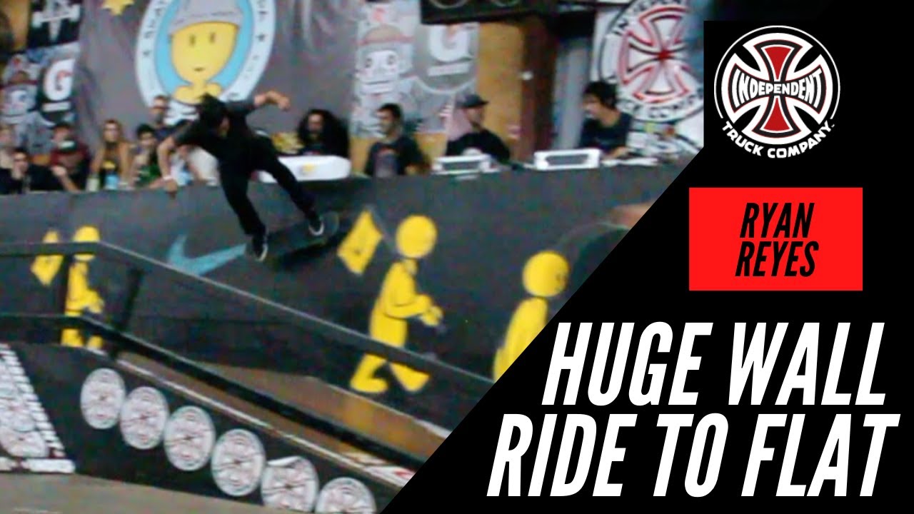 LONGEST WALL RIDE EVER DURING BEST TRICK RYAN REYES