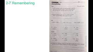 Unit 2: Lesson 7 - Remembering Net Worth