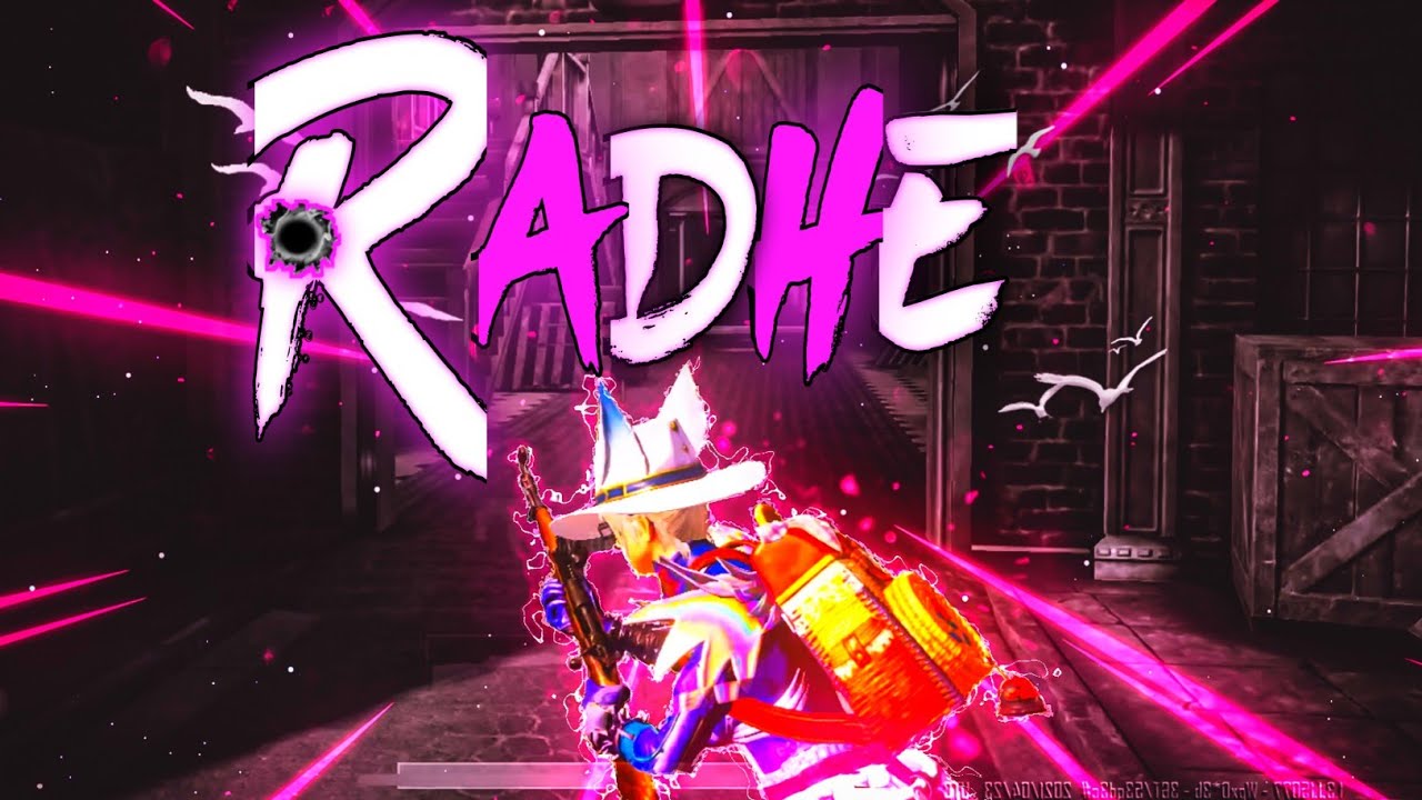 Radhe Title Track Best Velocity Montage | Radhe: Your Most Wanted Bhai Pubg Montage | Rdx Gamer OYT