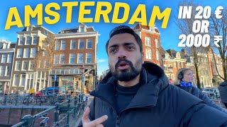 FIRST Impressions of AMSTERDAM | Cheap or Expensive? | Netherlands