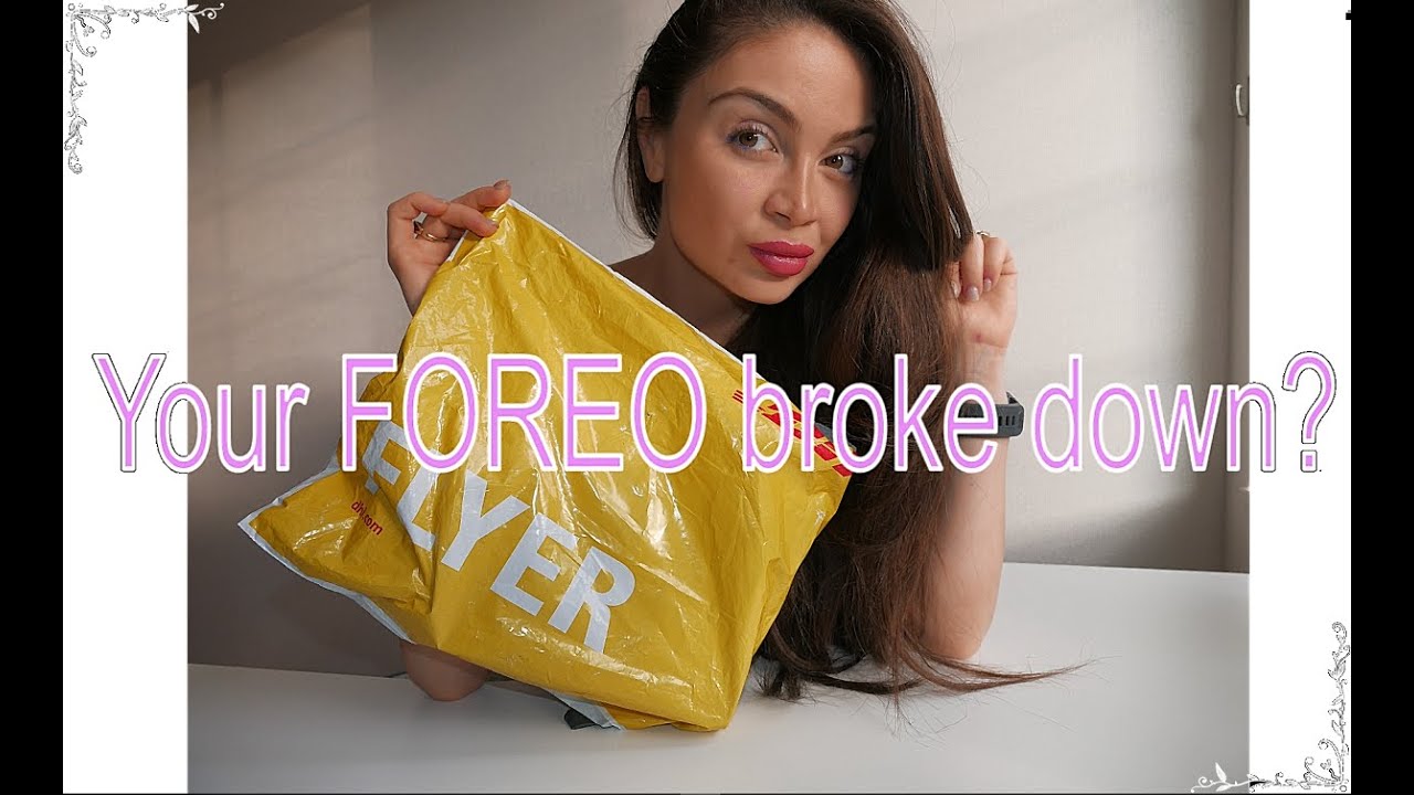 FOREO LUNA 3 ブルー　ケース破損 Broken FOREO : This is what you should do ! - YouTube