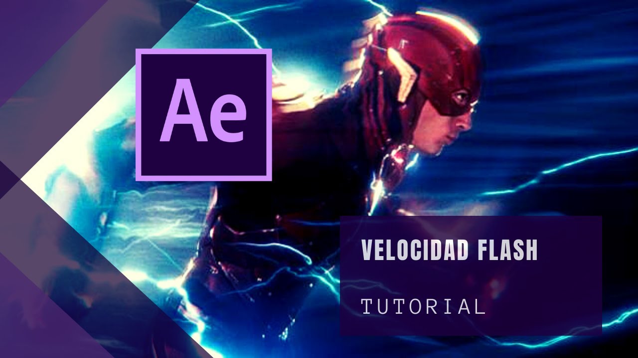 Justice League Flash Running After Effects Tutorial Supervelocidad de