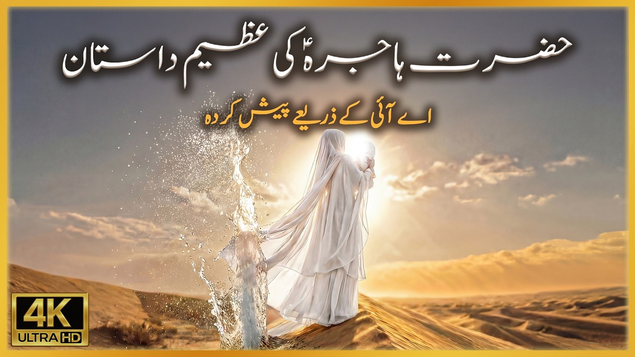 Hazrat Hajra (AS) Ki Kahani – Ek Maa Ka Intehai Bechain Lamha  - AI Se Banayi Gayi Series – Ep. 6