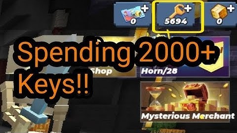 Spending 2000+ keys on chests to get Leeching! ( Blockman Go - Bedwars )