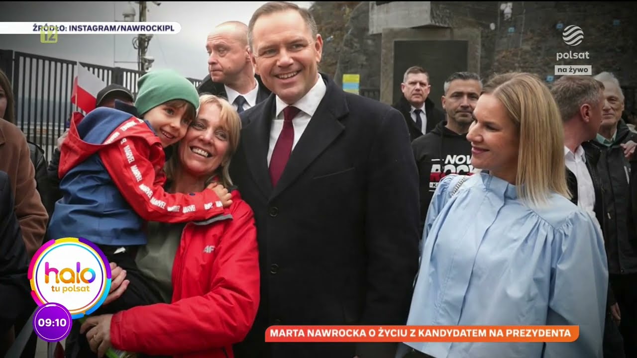 TYLKO U NAS! Marta Nawrocka o życiu z kandydatem na prezydenta | halo tu polsat
