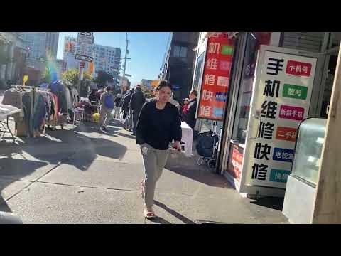 NEW YORK Streets Food Markets | QUEENS NYC | flushing Queens New York- Vending Machines  hustle 