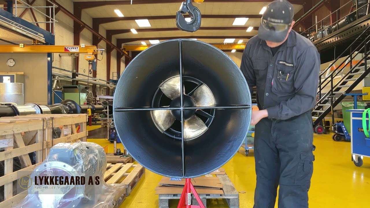 Propeller pump for Norwegian RAS facility