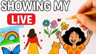 👉 “LIVE 🎨 showing  My Art Collection