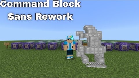 MCPE/BE: Sans - Command Block Showcase (Rework)