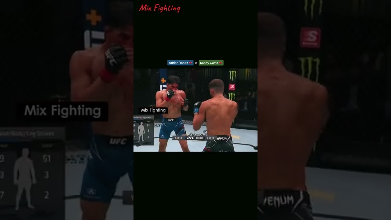 Adrian Yanez vs Randy Costa 🥊 - Mix Fighting