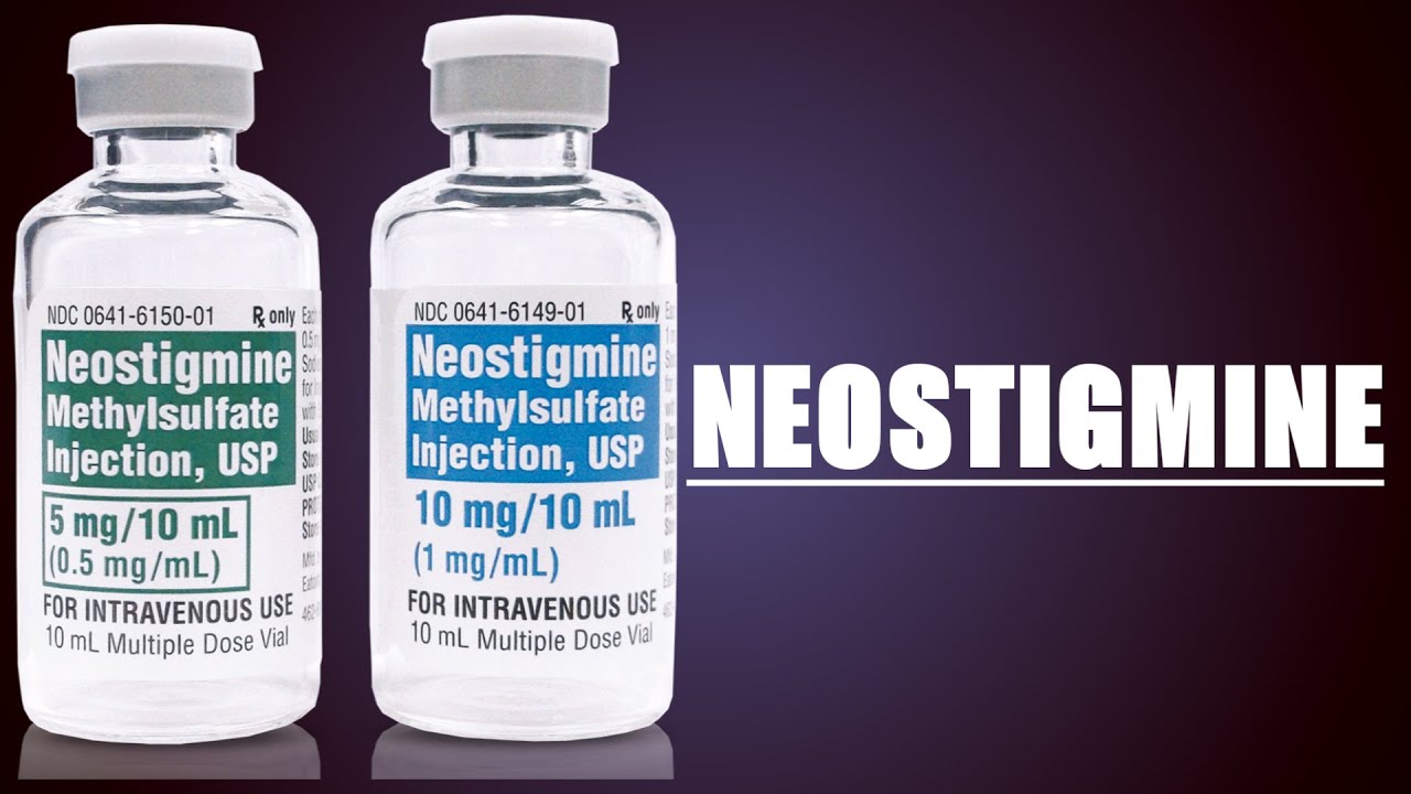 Neostigmine | mechanism of action | side effects