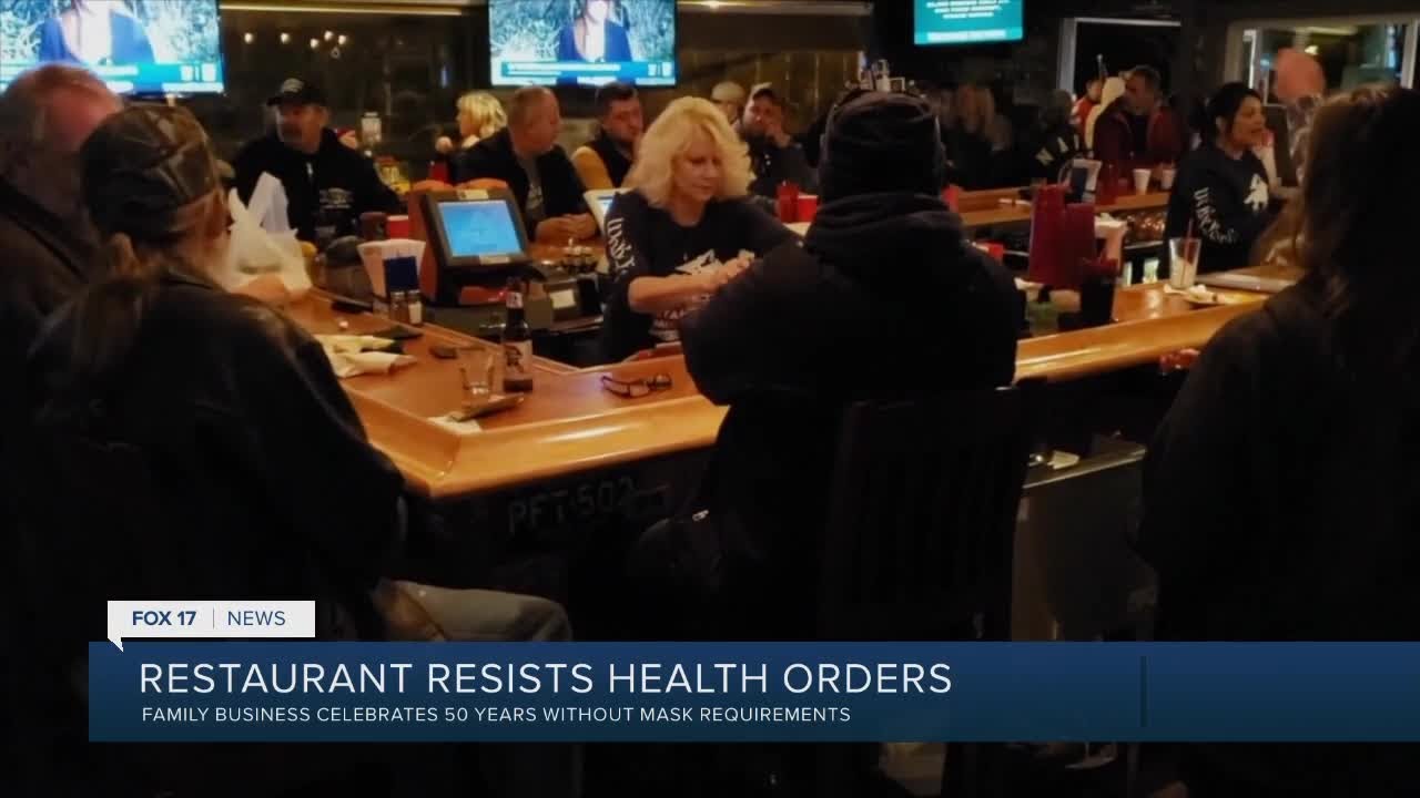 Restaurant remains open, defies emergency order