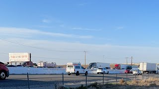 Southbound I-15 freeway at a near standstill in the Victor Valley #vvng