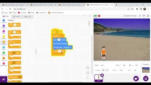 Tutorial Membuat Animasi Orang Berjalan Menggunakan Pictoblox
