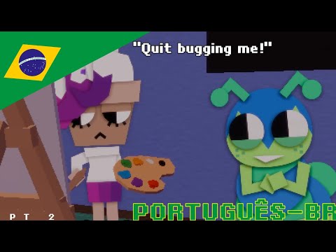 Dandy desk - "Quit bugging me!" | Fandub PT-BR | Dandy's World