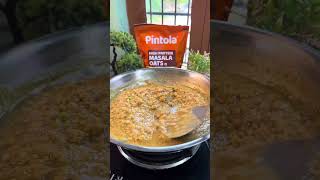 High protein masala oats in just 5 minutes #shorts