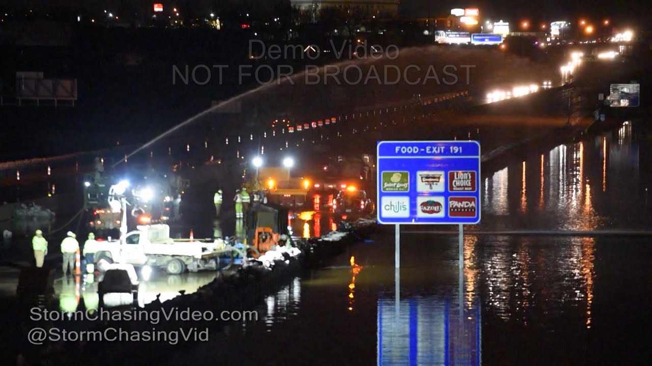I-55 in St. Louis Reopens from Flood - 12/31/2015