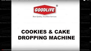 New COOKIES DROP MACHINE WITH CUP CAKE ATTACHMENT