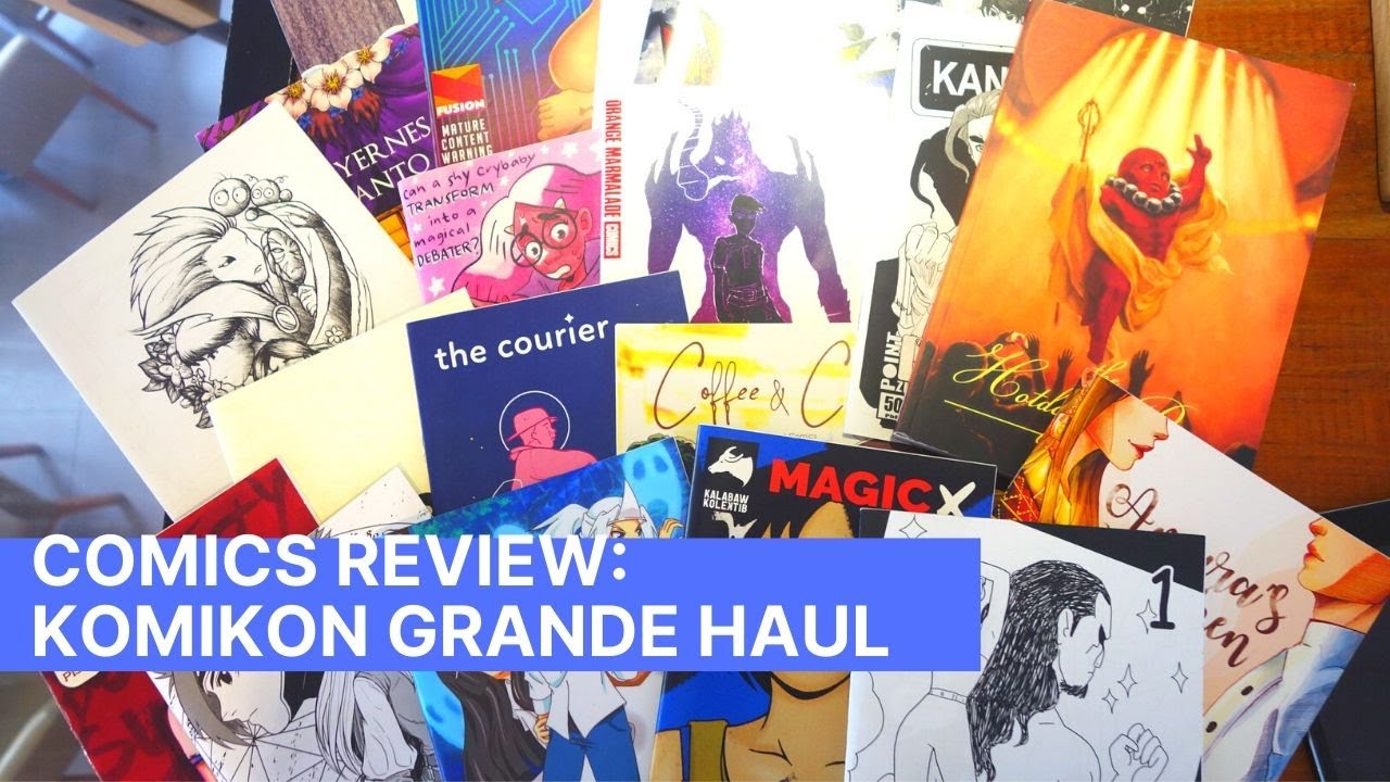 Komikon Grande Haul | Comics Review (+Top 3 Favorites of 2019)